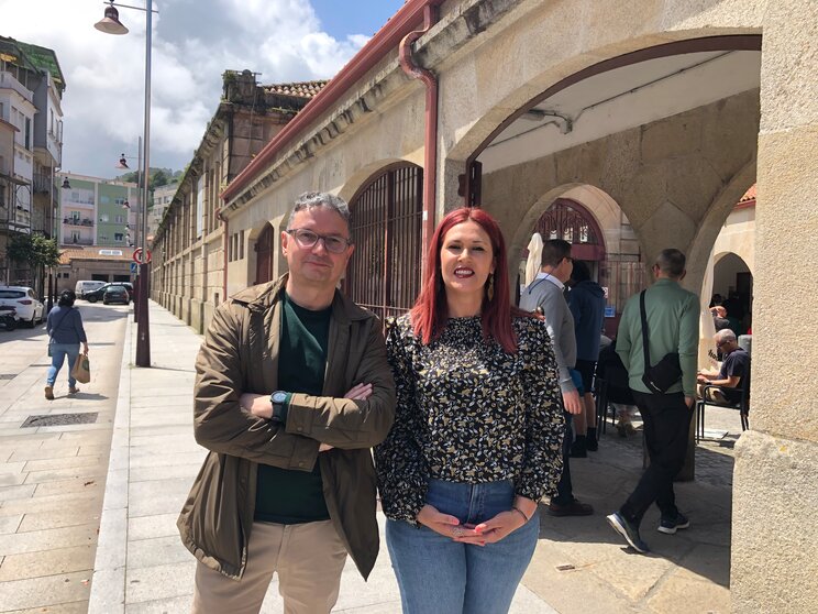 Lucía Santos e Tino Iglesias