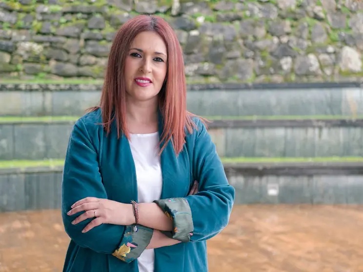 Luc&iacute;a Santos, portavoz do BNG de Mar&iacute;n