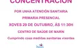 O BNG convoca nova concentración en defensa da sanidade pública