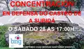 Concentración en defensa do castro de A Subidá este sábado 28/11 ás 17h