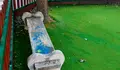 O BNG solicita melloras no parque infantil da barriada Pérez Crespo de Mogor
