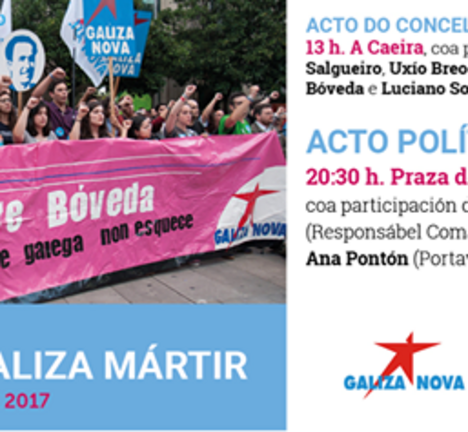 D&iacute;a da Galiza M&aacute;rtir Foto