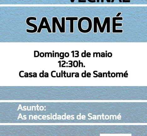 Asemblea Veci&ntilde;al Santom&eacute;