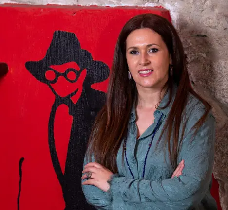Luc&iacute;a Santos, portavoz do BNG de Mar&iacute;n